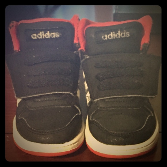toddler boy adidas high tops